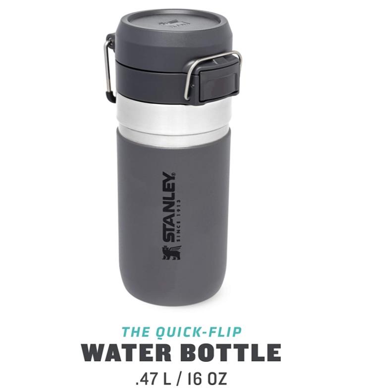 THE QUİCK FLİP WATER BOTTLE 0,47 L - FÜME