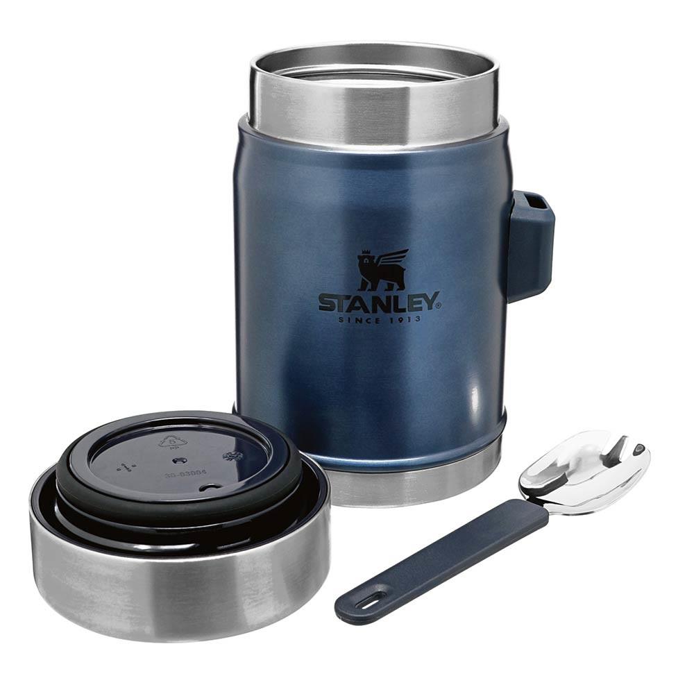 STANLEY 0.4L CLASSİC FOOD JAR - KAŞIKLI YEMEK TERMOSU - NİGHTFALL