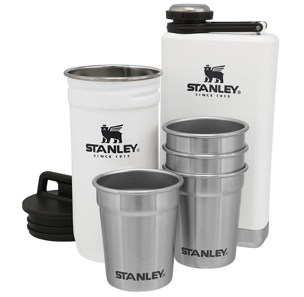 STANLEY ADVENTURE SHOT SET + FLASK (HEDİYE SETİ) - BEYAZ