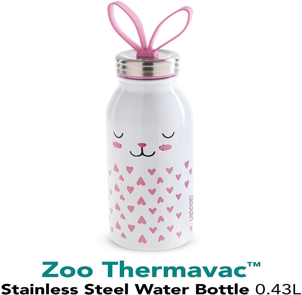 ZOO WATER PASLANMAZ ÇELİK SOĞUK SU TERMOSU 0,43 LT - PEMBE