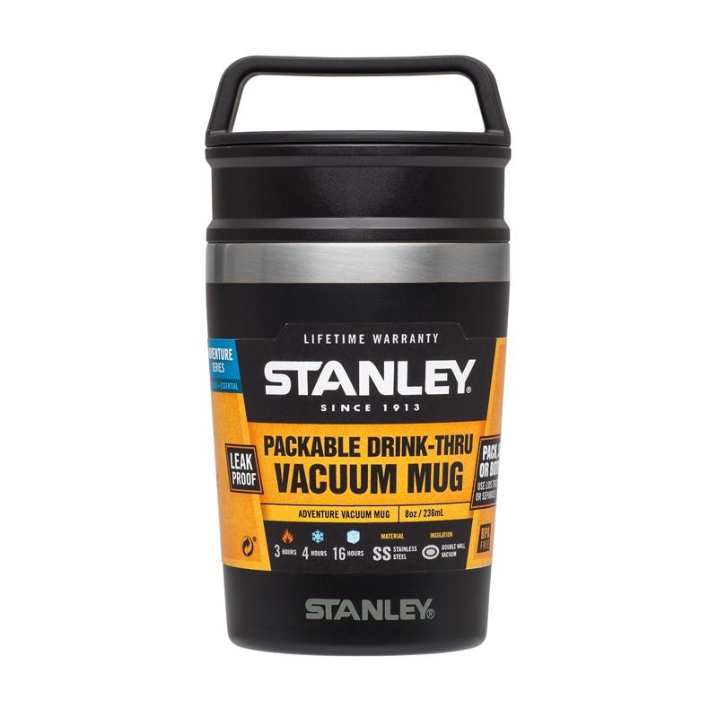 STANLEY 0.23L ADVENTURE SHORTSTACK VACUUM MUG - MAT SİYAH