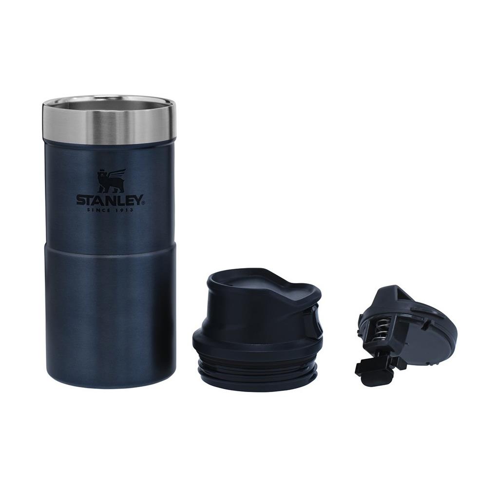 STANLEY 0.35L CLASSİC TRİGGER-ACTİON TRAVEL MUG - NİGHTFALL