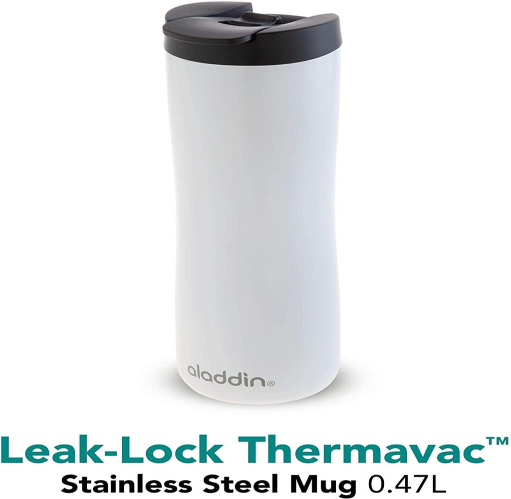 LEAK LOCK THERMAVAC TERMOS BARDAK 0,47 LT - BEYAZ