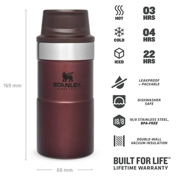 TİGGER ACTİON TRAVEL MUG 0,25 L - BORDO