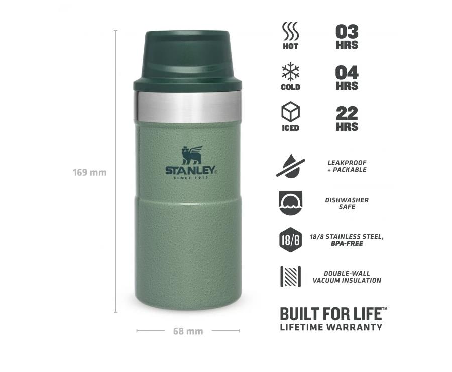 TİGGER ACTİON TRAVEL MUG 0,25 L - YEŞİL