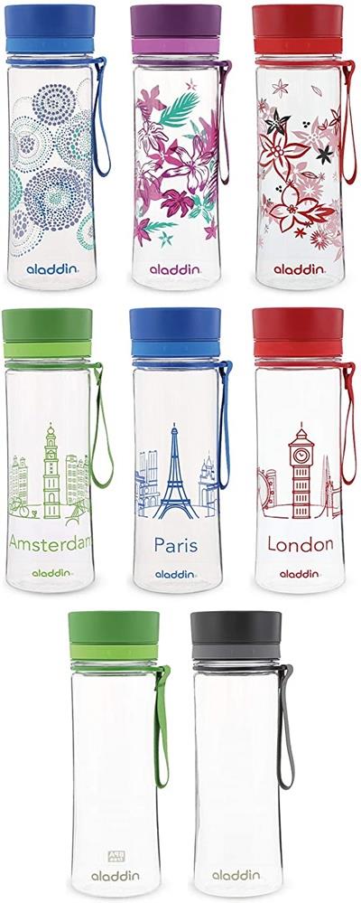 AVEO WATER BOTTLE - 0.6L SU ŞİŞESİ - RED WİTH PRİNT