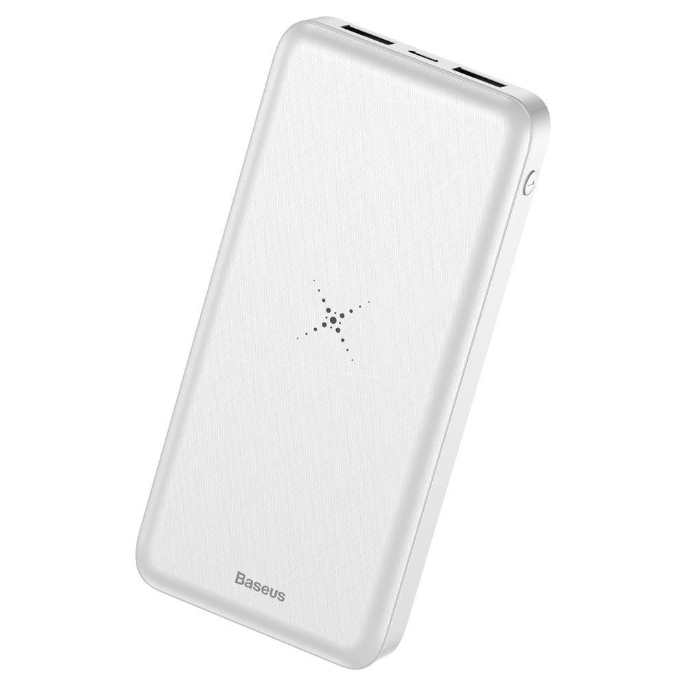 BASEUS M36 10.000 MAH KABLOSUZ ŞARJLI POWERBANK BEYAZ