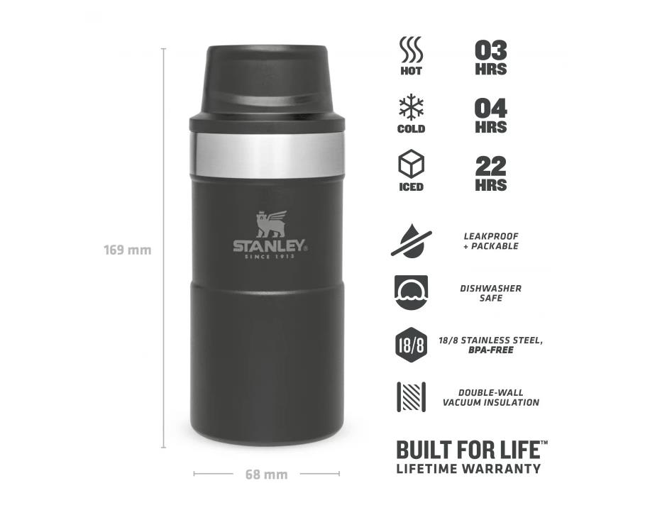 TİGGER ACTİON TRAVEL MUG 0,25 L - SİYAH