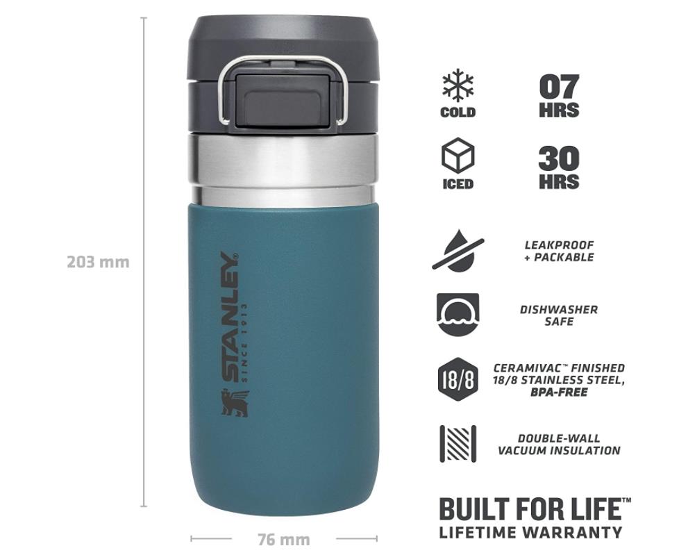 THE QUİCK FLİP WATER BOTTLE 0,47 L - MAVİ