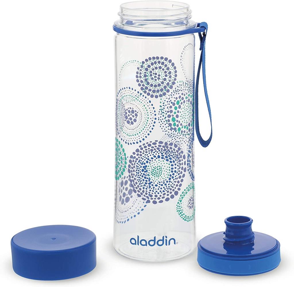 AVEO WATER BOTTLE - 0.6L SU ŞİŞESİ - BLUE WİTH PRİNT