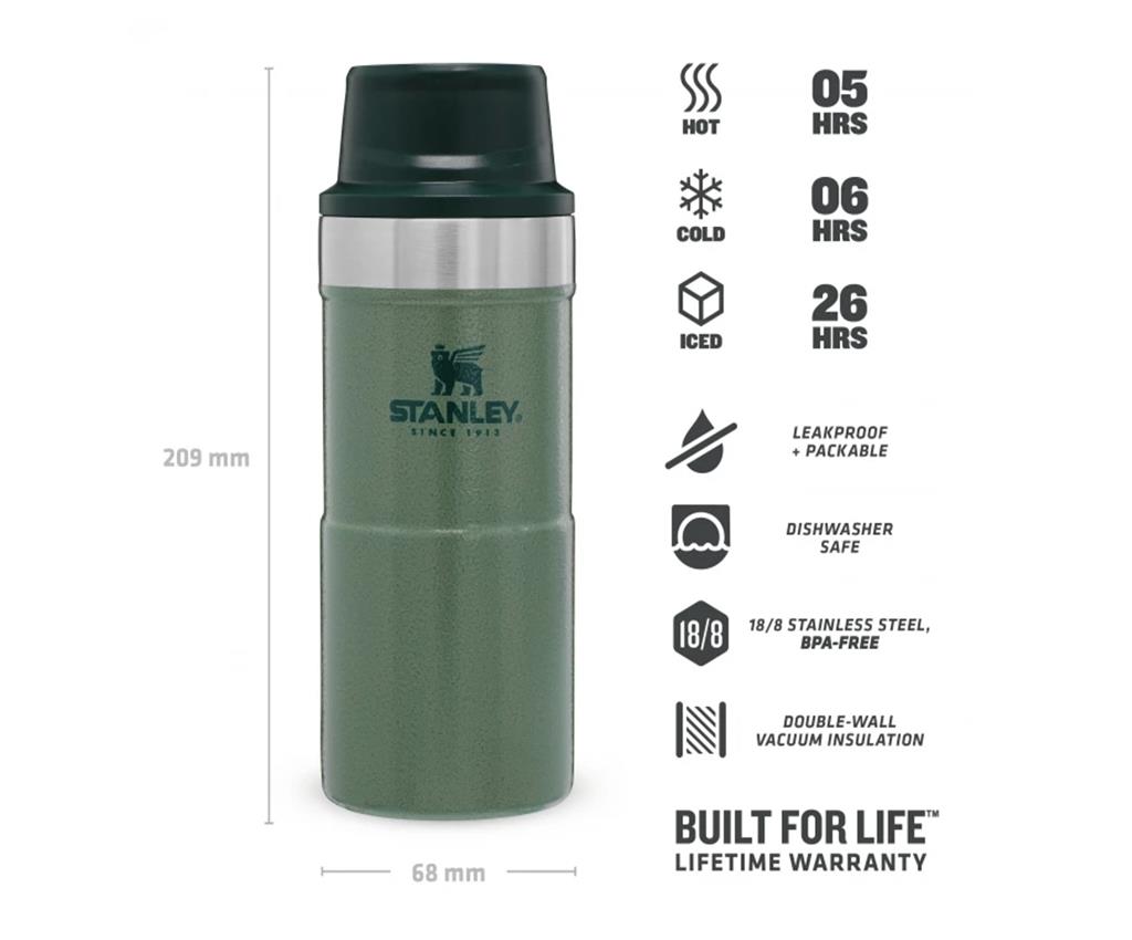 TİGGER ACTİON TRAVEL MUG 0,35 L - YEŞİL