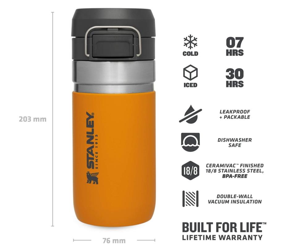 THE QUİCK FLİP WATER BOTTLE 0,47 L - SARI