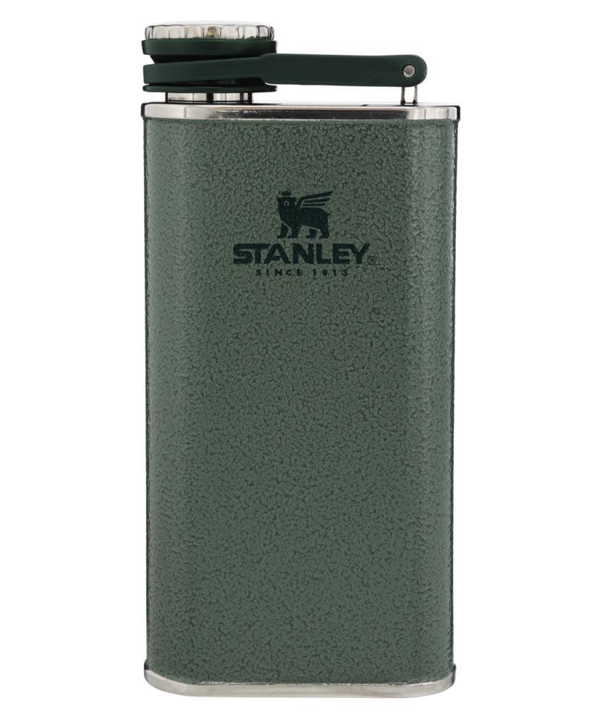 STANLEY PASLANMAZ ÇELİK CEP MATARASI 0.23 LT - YEŞİL