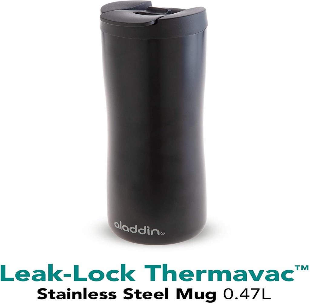 LEAK LOCK THERMAVAC TERMOS BARDAK 0,47 LT - SİYAH