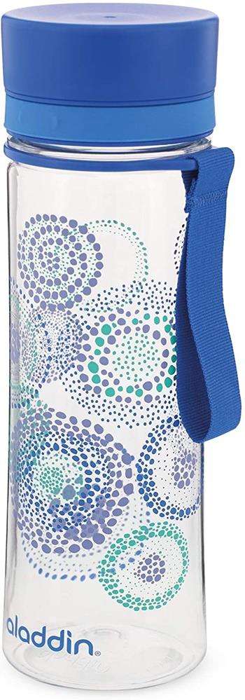 AVEO WATER BOTTLE - 0.6L SU ŞİŞESİ - BLUE WİTH PRİNT