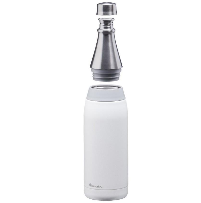 FRESCO VAKUM YALITIMLI ÇELİK ŞİŞE - SNOWFLAKE 0.6L  - BEYAZ